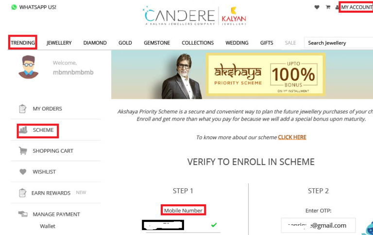 How to Enroll the Kalyan Jewellers Gold Scheme