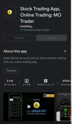 MO Trade App install