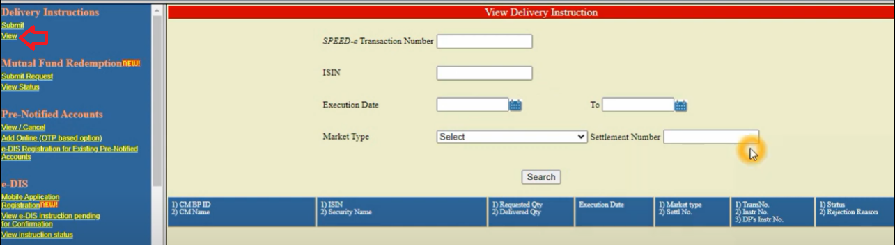 NSDL Share Transfer to CDSL Online SPEEDe Registration3